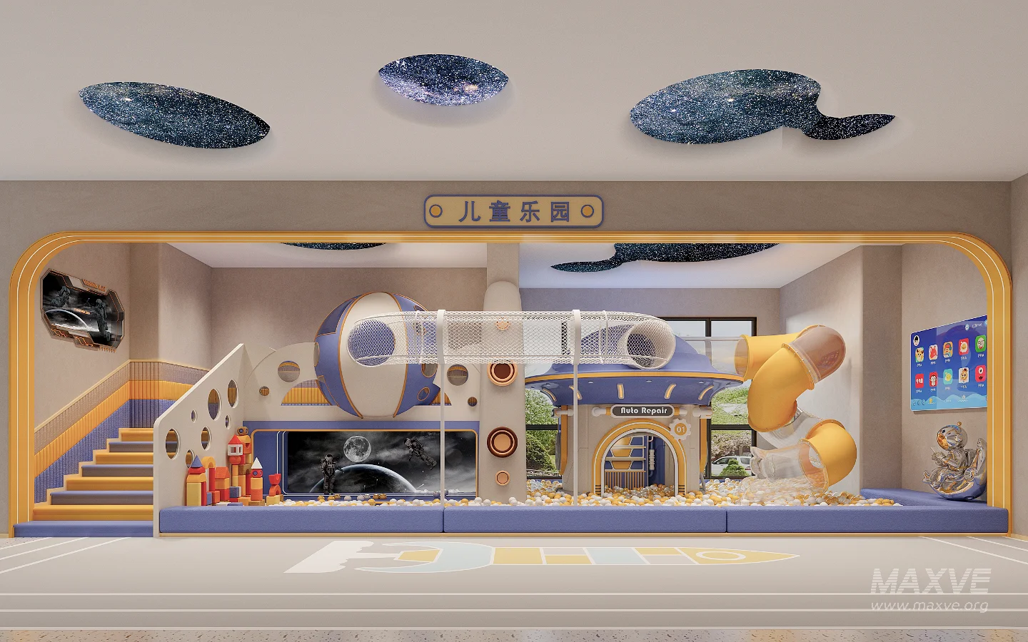 Modern children’s entertainment area - Image 1