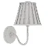 Vintage Brass Burlap Wall Lamp - Thumbnail 3