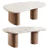 Alora Marble Coffee Table - Thumbnail 2