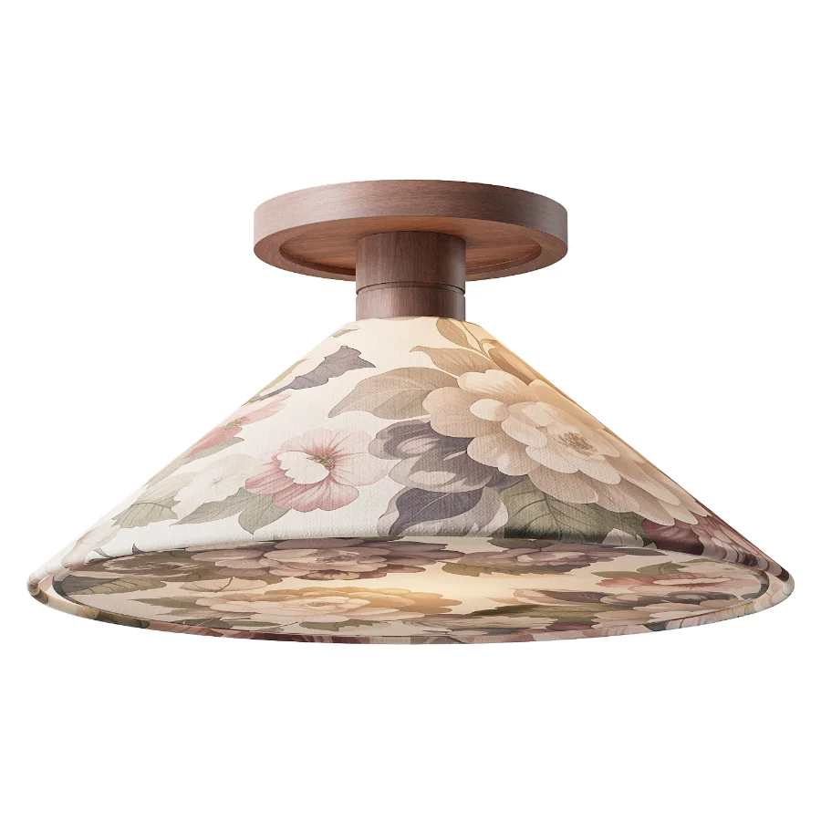 West Elm Devon Flush Mount Ceiling Lamp - Image 2