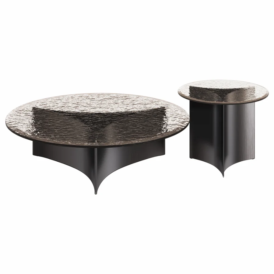 Arc Coffee and side tables Set By Wendelbo - Image 6