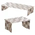 Amad oak wood coffee tables - Thumbnail 9