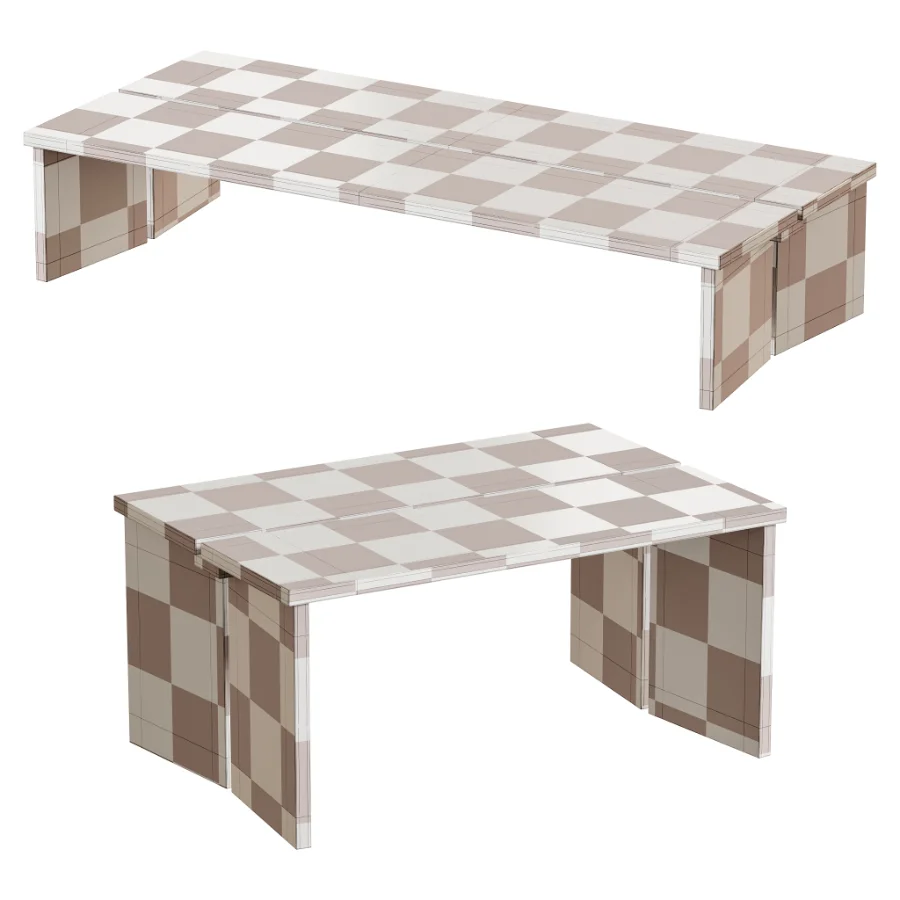 Amad oak wood coffee tables - Image 9