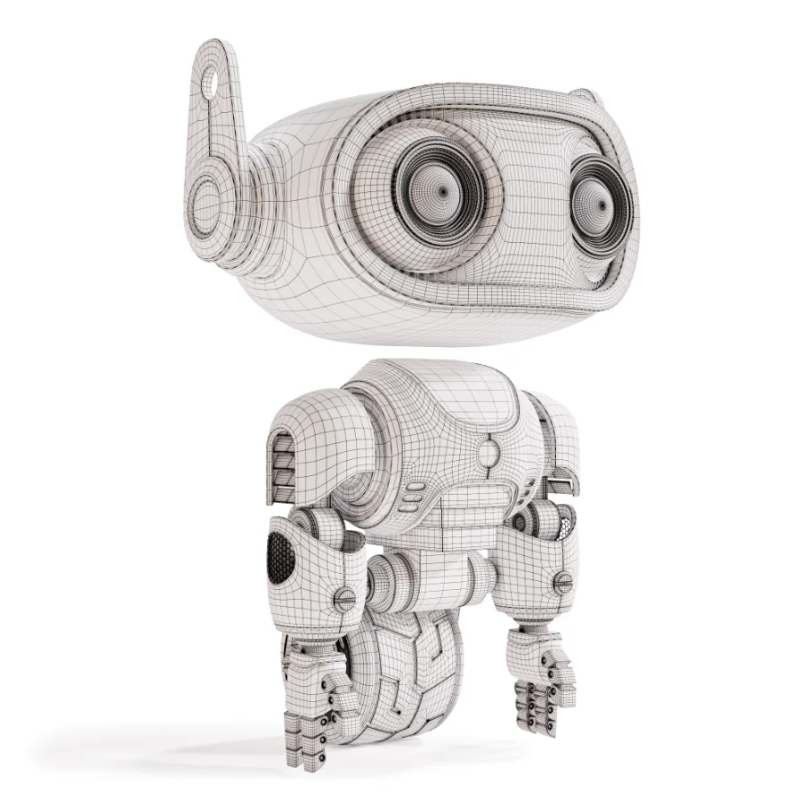 PIXO Stylized One Wheel Companion Robot - Image 5