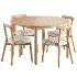 Ulka Chair Heidi Round Table - Thumbnail 1
