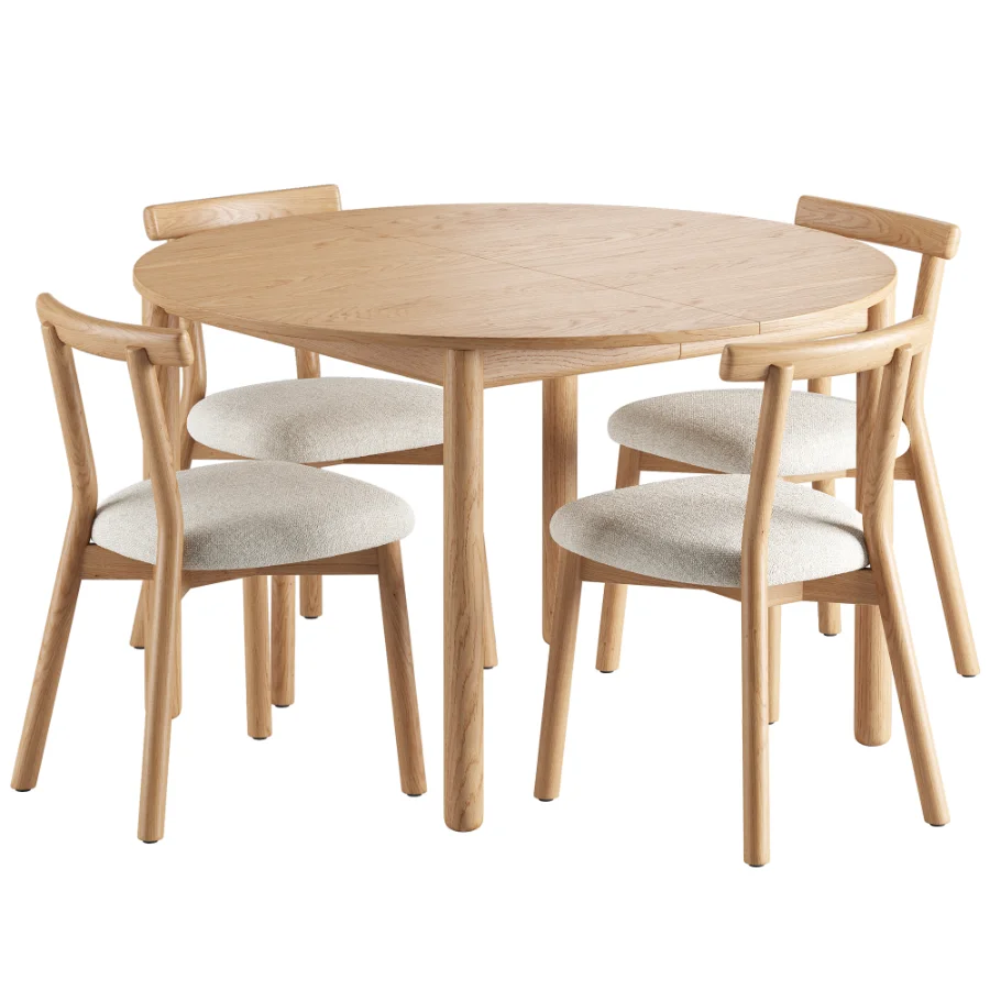 Ulka Chair Heidi Round Table - Image 1