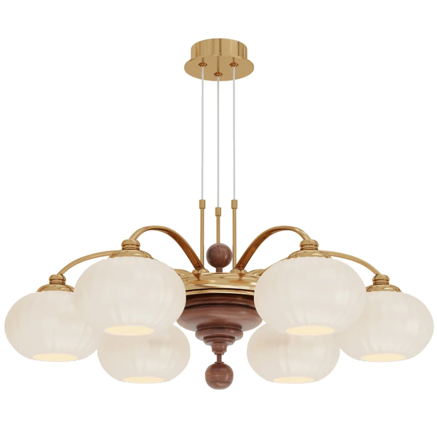 Golden Harvest Chandelier - Image 1