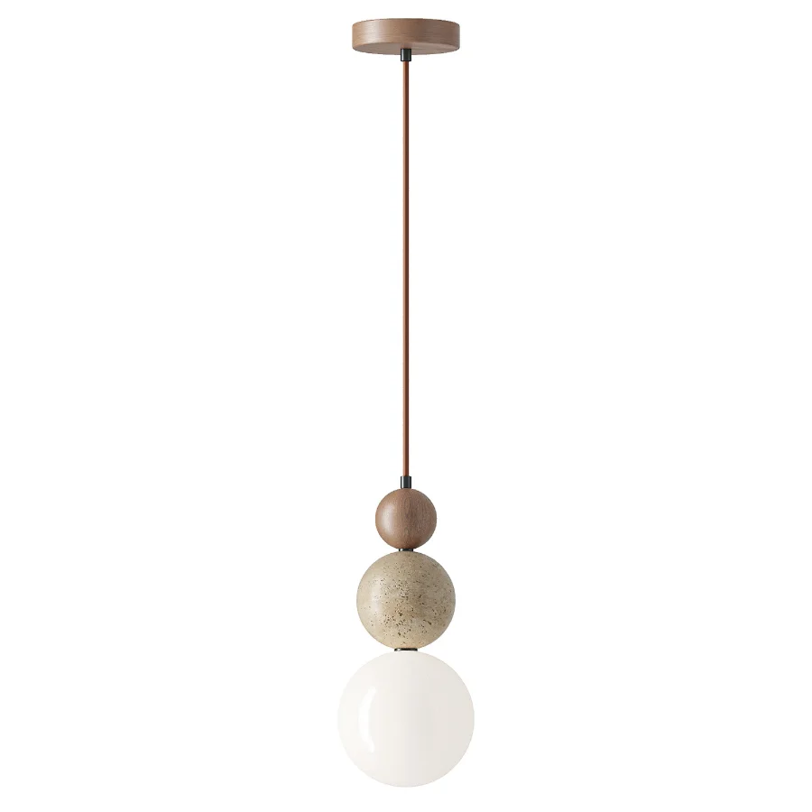 Cream Style Pendant Lamp - Image 1