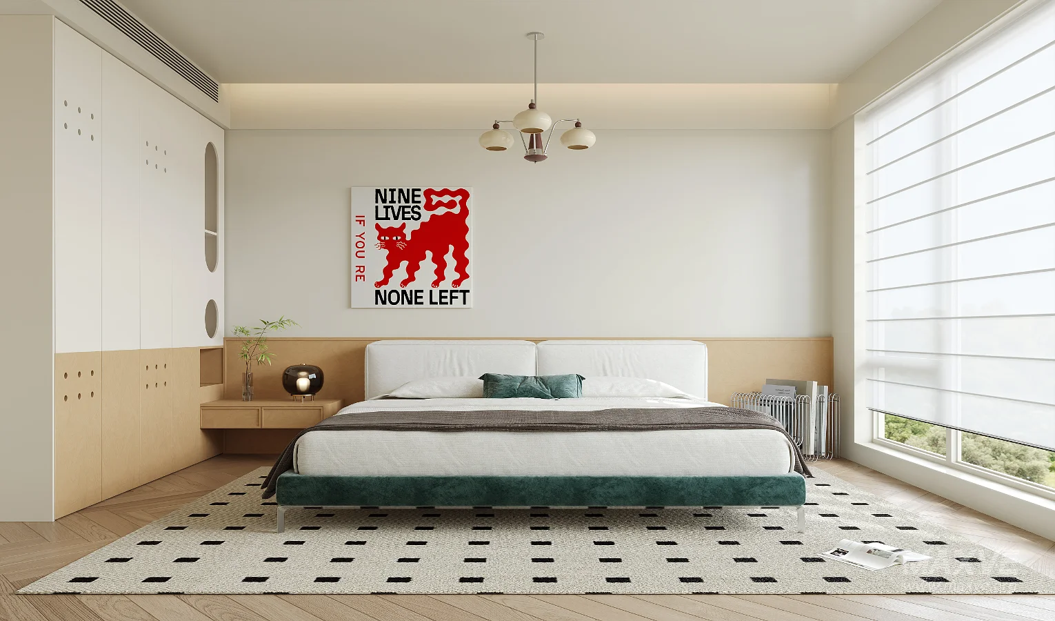 Modern bedroom - Image 1
