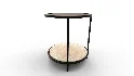 Harlow Round End Table - Thumbnail 1