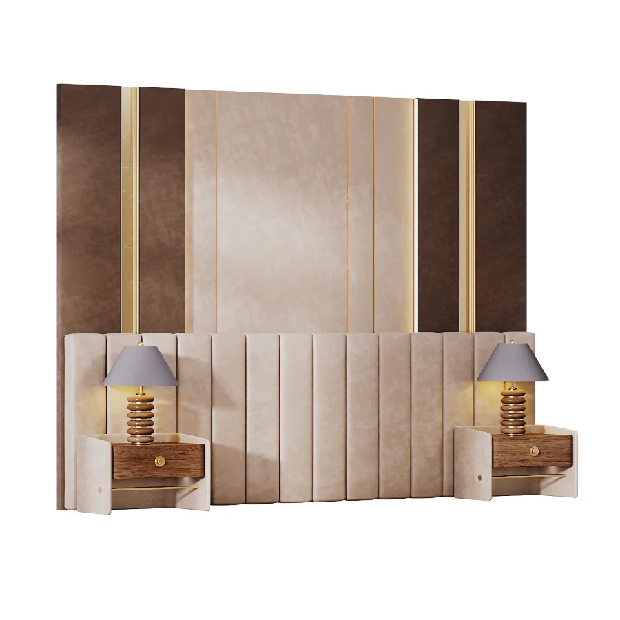 Modern style bedroom headboard set 003 - Image 3