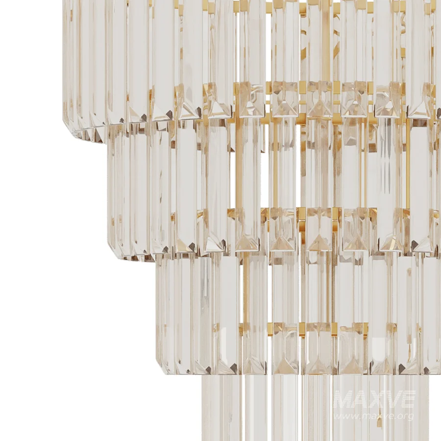 Crystal Pendant 4 Tier Table - Image 4