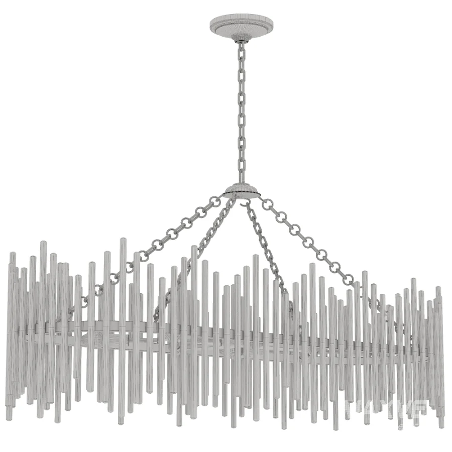 Eliza Oval Chandelier - Image 4
