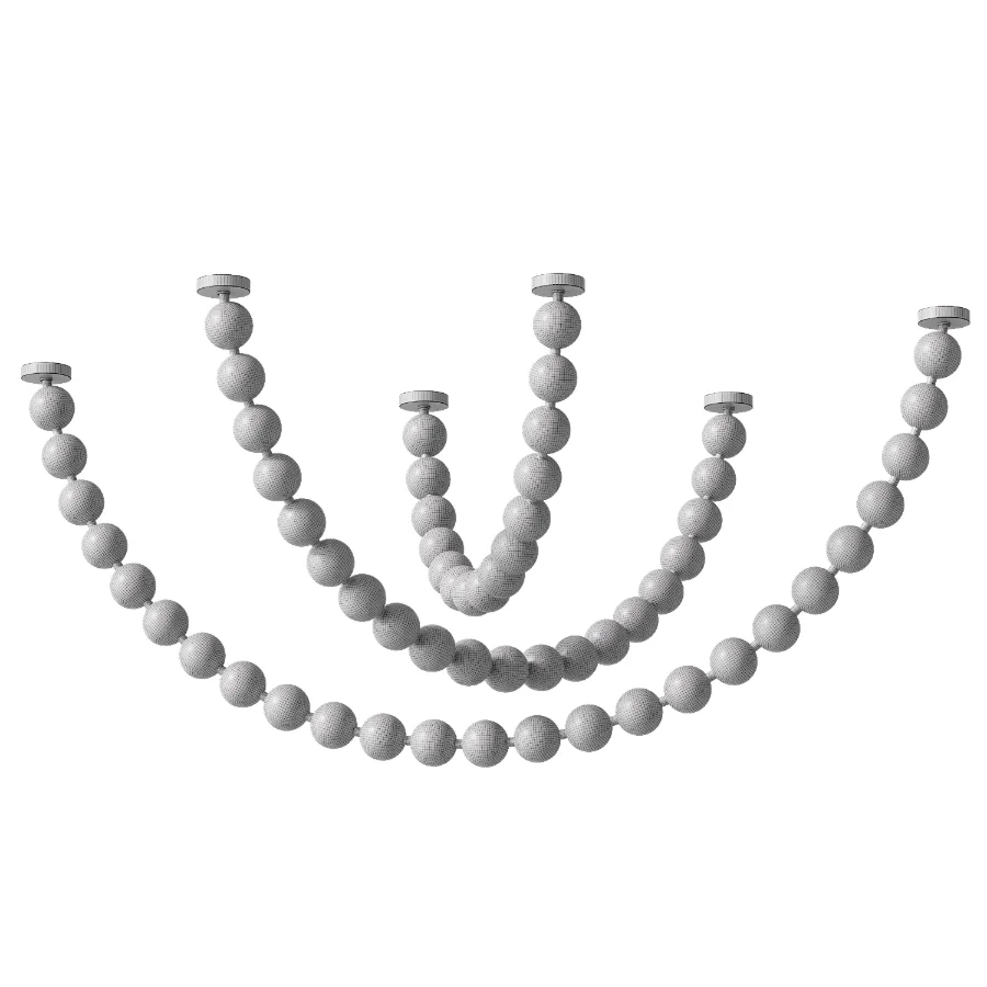 Pearl Necklace Chandelier - Image 5