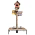 Wood Birdhouse Tree with Bench - Thumbnail 3