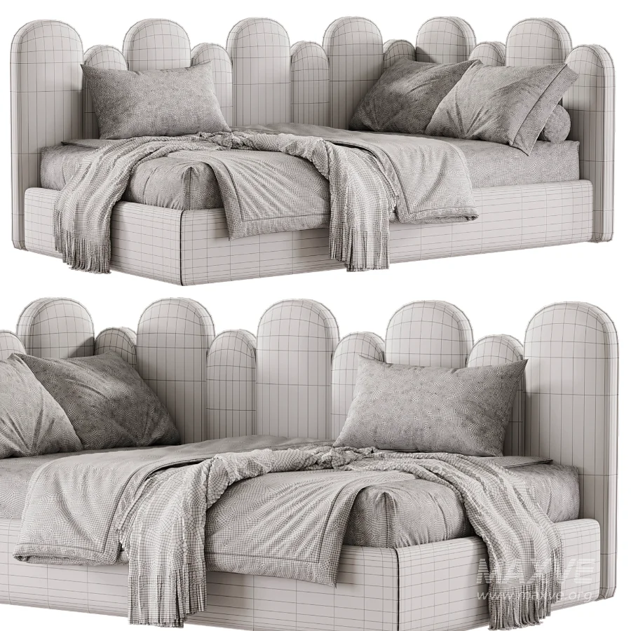 Lola childrens soft bed - Image 5