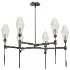 Aalto Flat Bronze Chandelier - Thumbnail 3