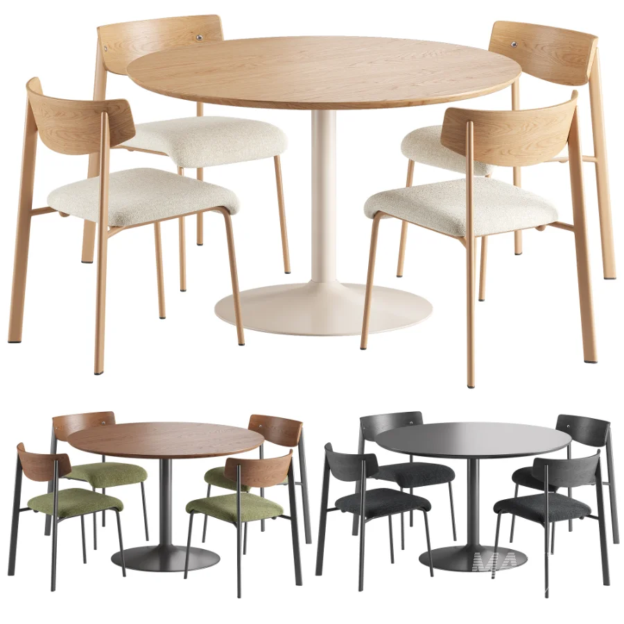 Nadia Chair Menorca Table - Image 1