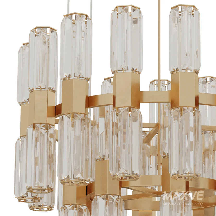 Century Chaos Crystal Chandelier - Image 3