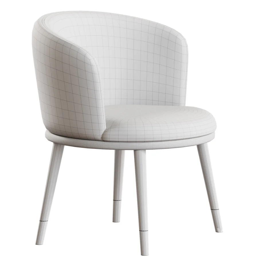 Modern Leather Arm Chair - Image 5