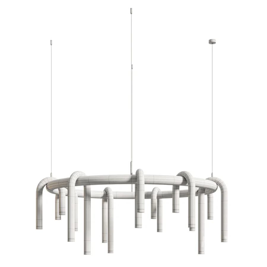 HomeLove Red Chandelier - Image 2
