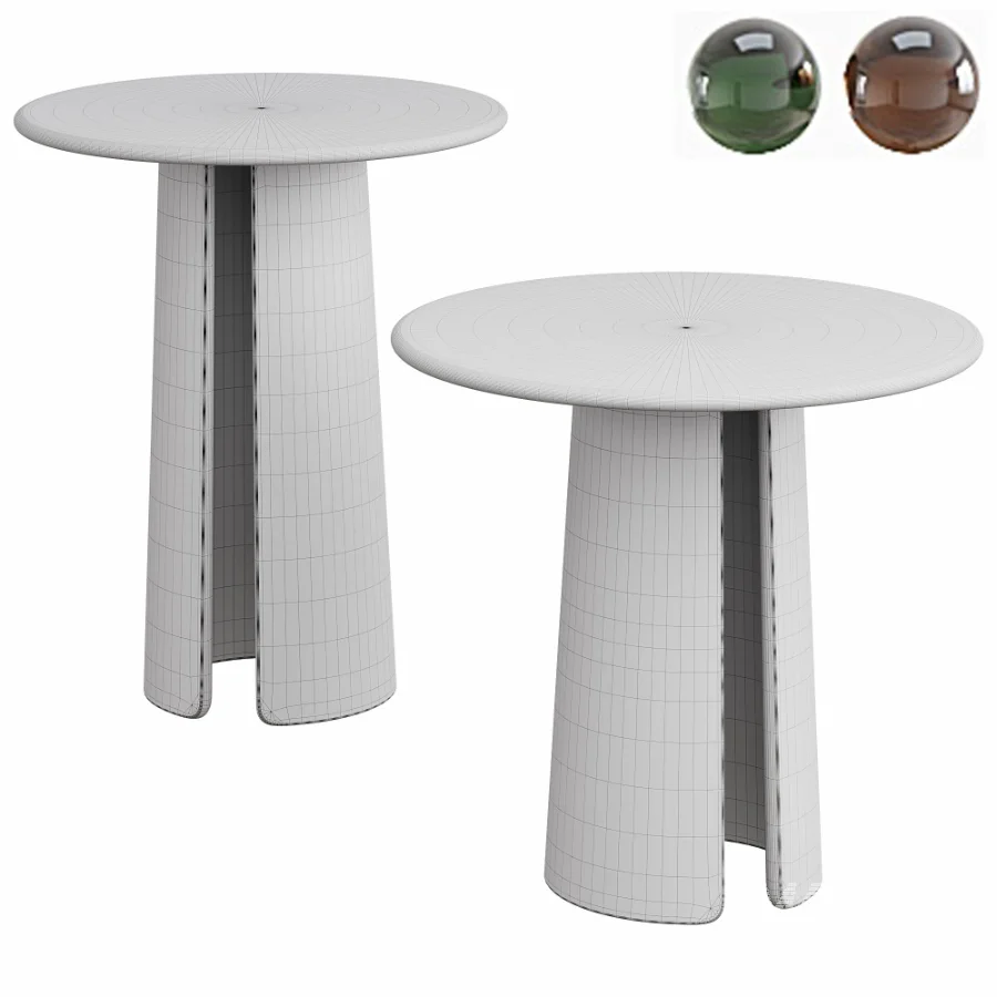Orbit Glass Coffee Table Set - Image 2