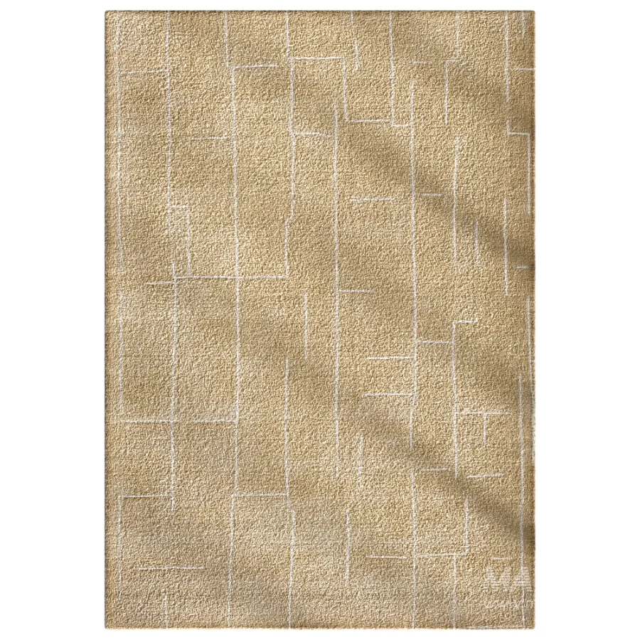 Oran Wool Silk Rug - Image 2