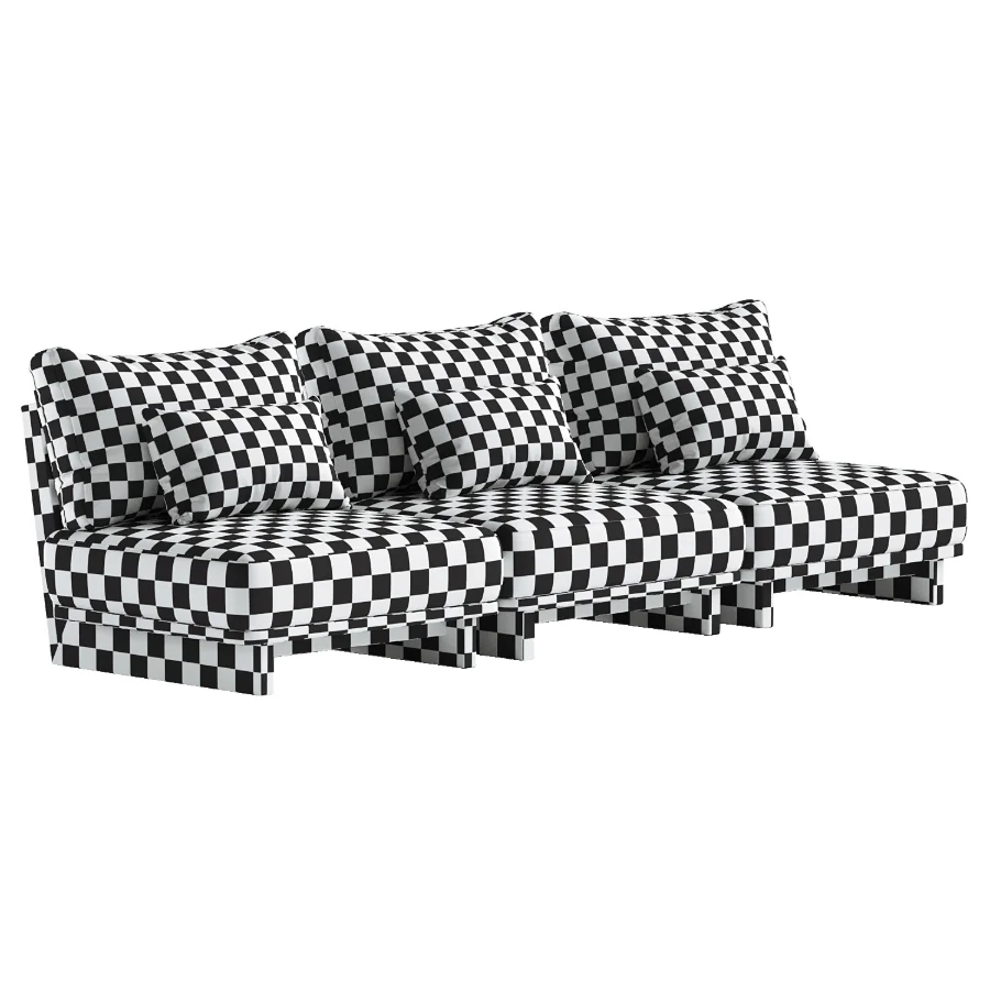 Daphne Outdoor Armless Sofa - Image 7