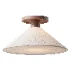 West Elm Devon Flush Mount Ceiling Lamp - Thumbnail 3