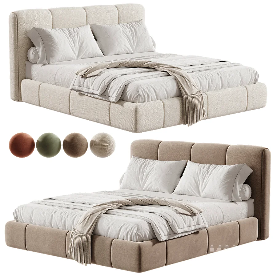 Ruffle bed 02 - Image 2