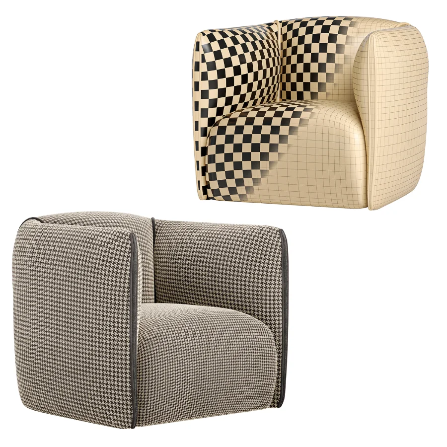 Mia armchair Designed by Francesco Bettoni - Image 2