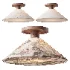 West Elm Devon Flush Mount Ceiling Lamp - Thumbnail 1