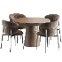 Rutte Flow Chair Lagen Dining Table - Thumbnail 6