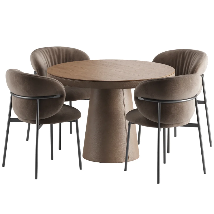 Rutte Flow Chair Lagen Dining Table - Image 6