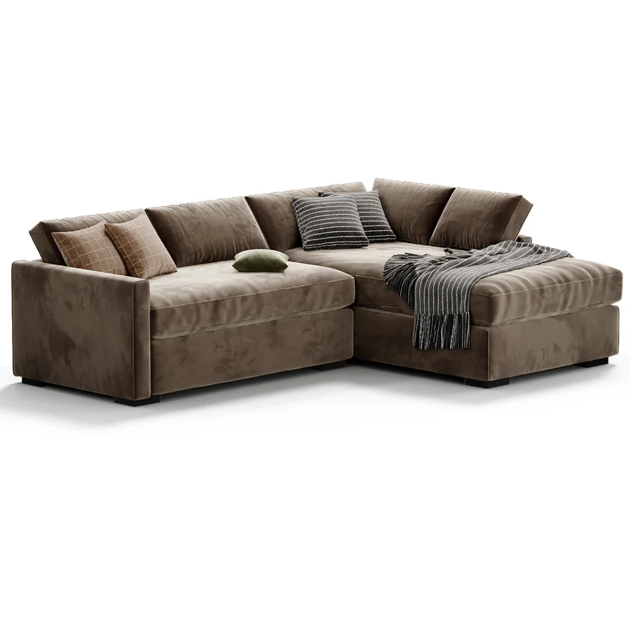 Clara Slim Arm Sleeper Sectional - Image 7
