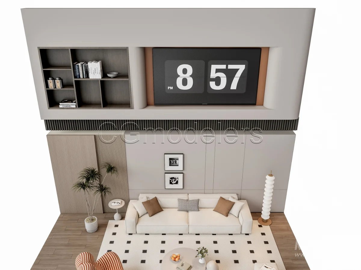 MODERN LUXURY LIVING ROOM SET 12 - Image 11