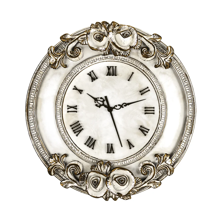 Classic Floral wall clock-01 - Image 2
