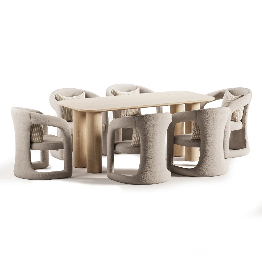 Retehome Dining Set - Image 2