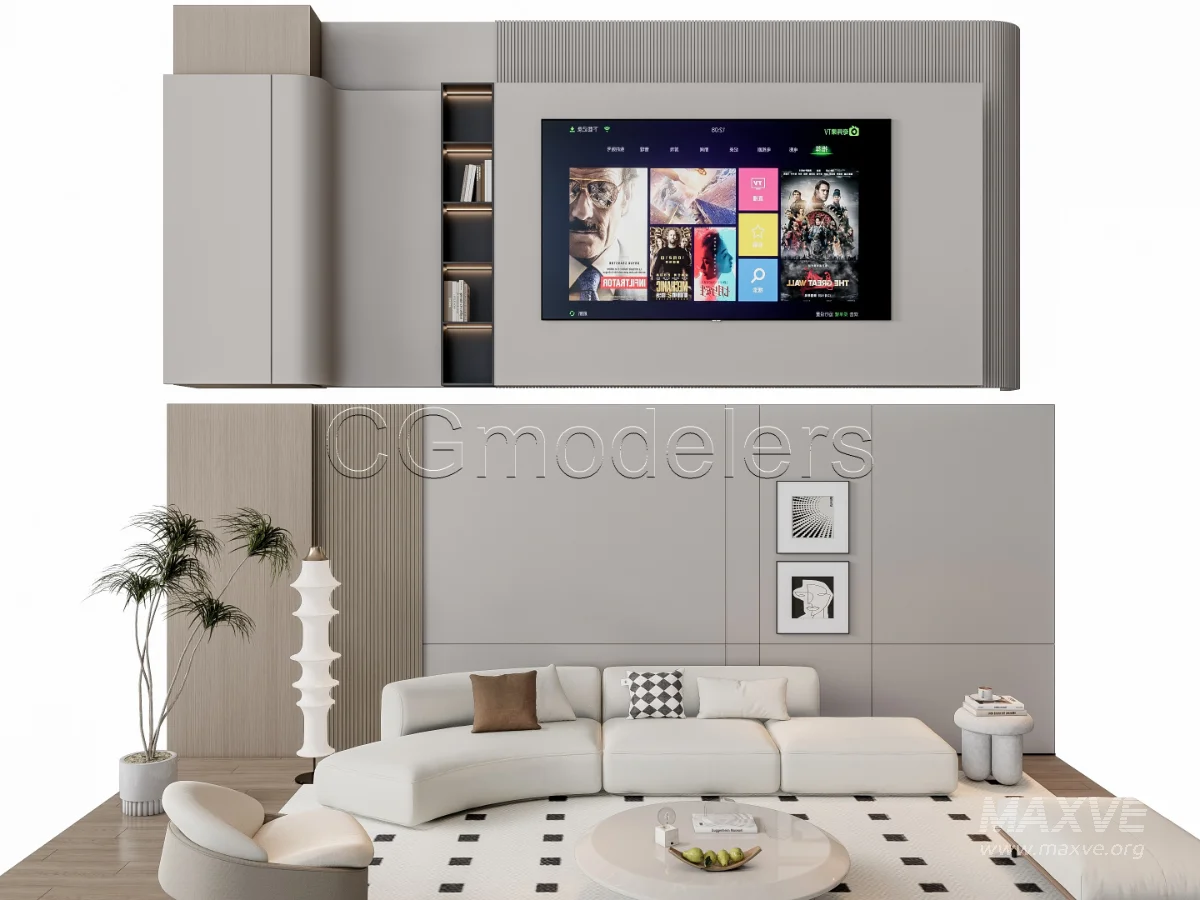 MODERN LUXURY LIVING ROOM SET 11 - Image 19