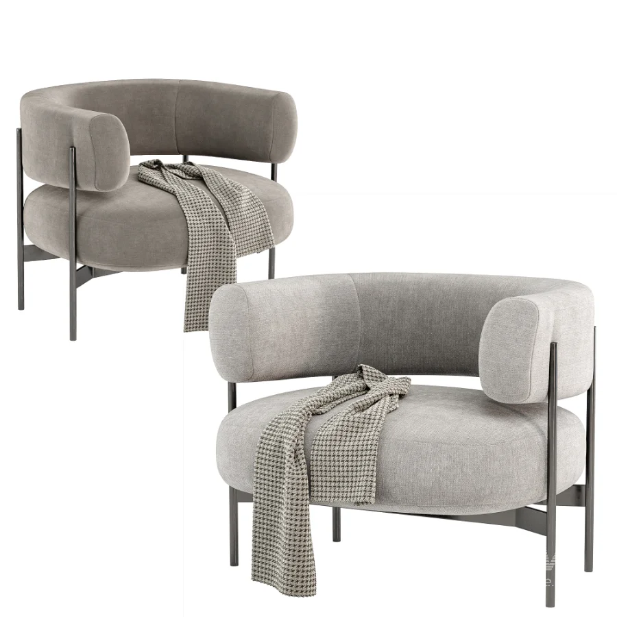 CINI armchair By HC28 Cosmo - Image 3