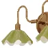 Vintage Brass Double Wall Sconce - Thumbnail 4