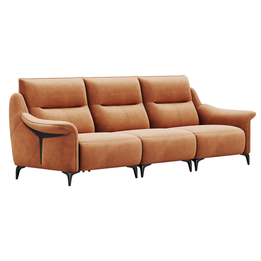 Modern Three Seater Sofa - Image 1