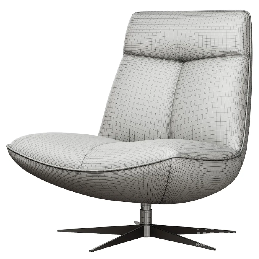 Scandinavian Armchair By Stilolane-01 - Image 2