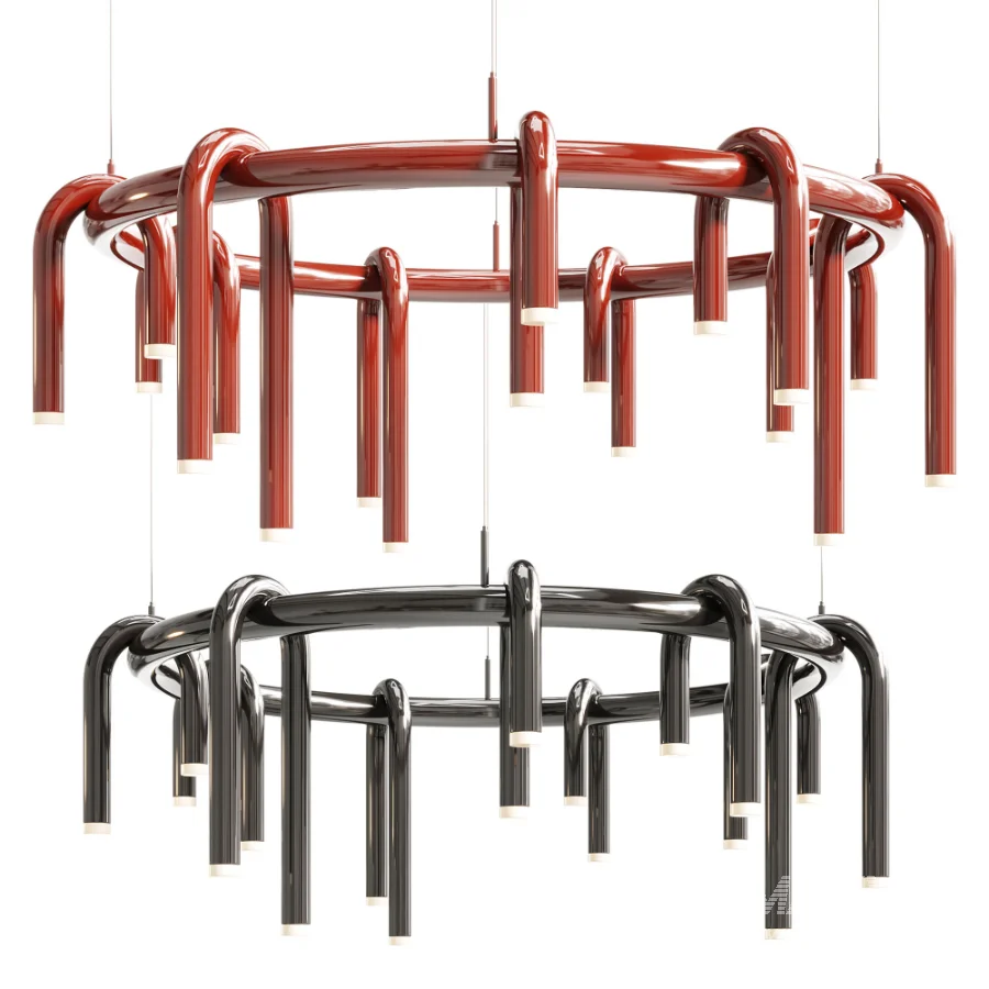 HomeLove Red Chandelier - Image 3