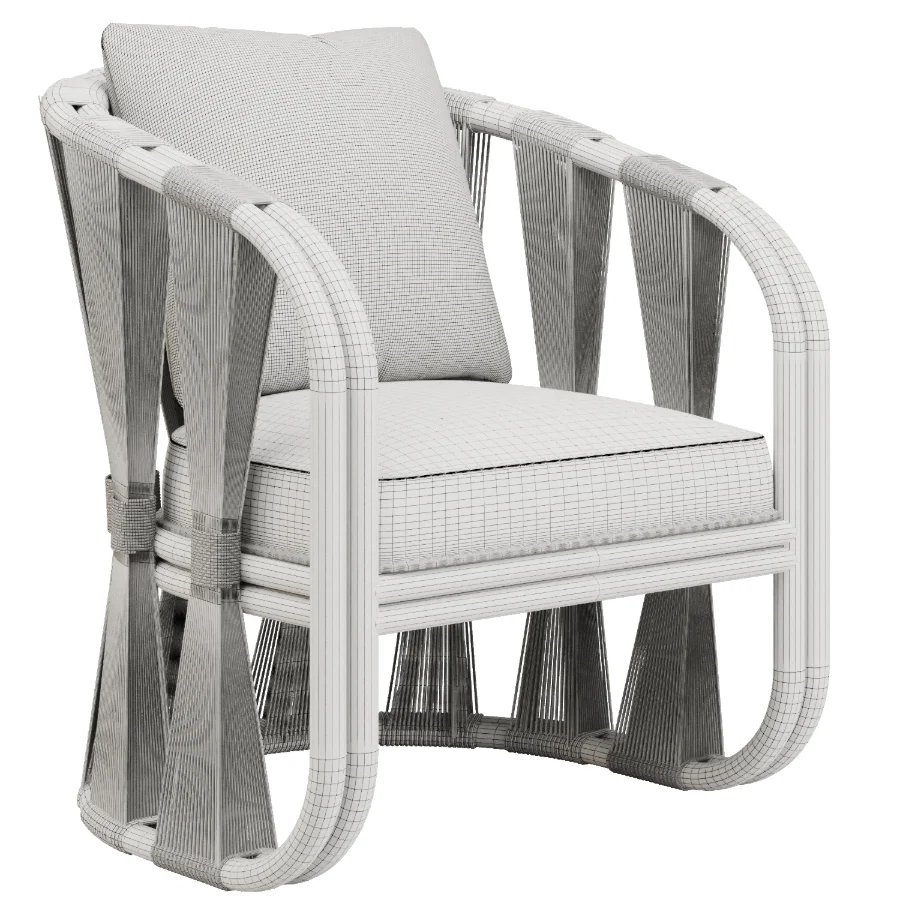 Shanaya Rattan Arm Chair - Image 7