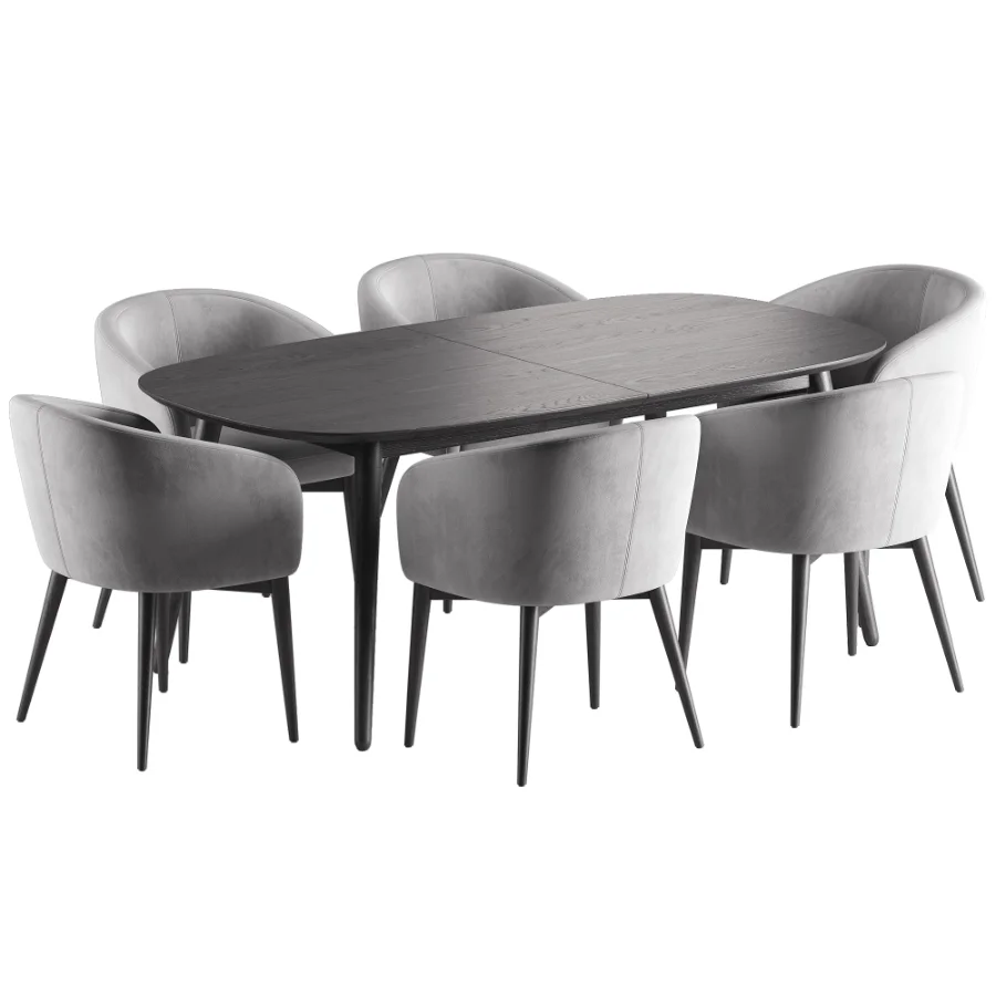 Torino Chair Fjord Dining Table - Image 6