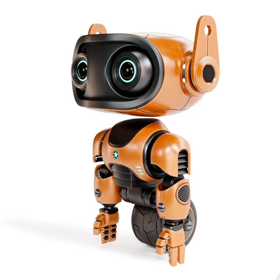 PIXO Stylized One Wheel Companion Robot - Image 3