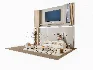 MODERN LUXURY LIVING ROOM SET 5 - Thumbnail 14