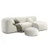 Curved Modular Sectional - Thumbnail 1