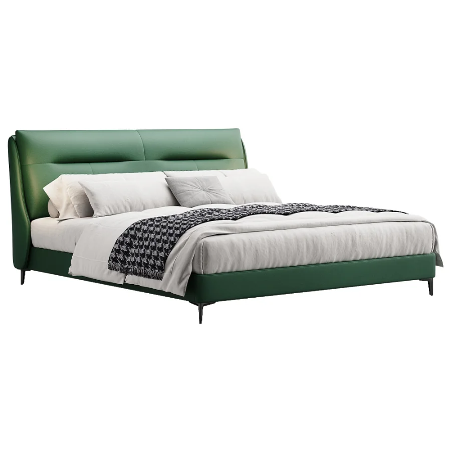 Scandinavian double bed 12 - Image 3